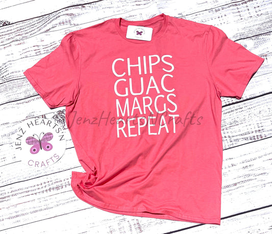 Chips Guac Margs Repeat